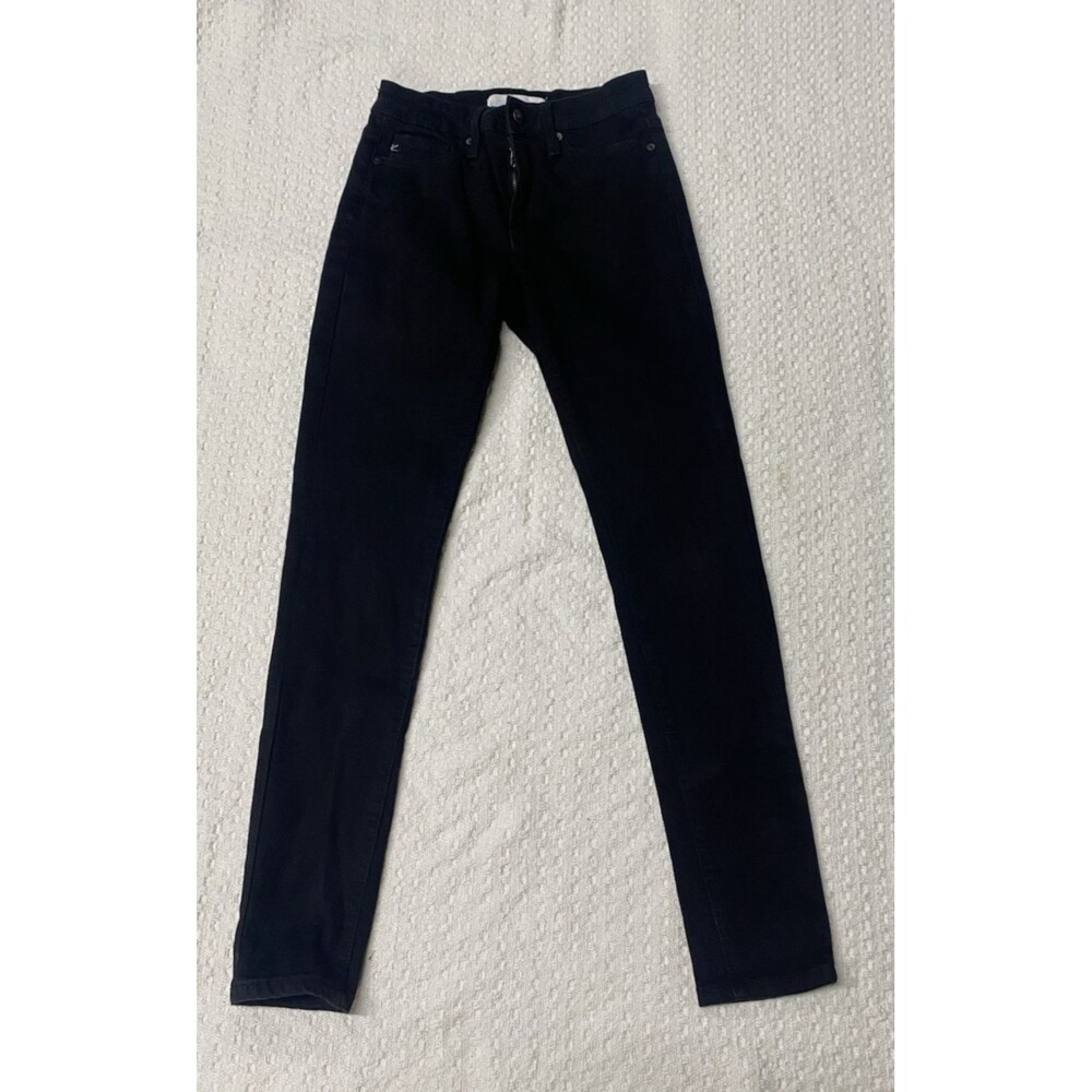 KanCan Black Denim Skinny Jeans size 5/26 Stretch